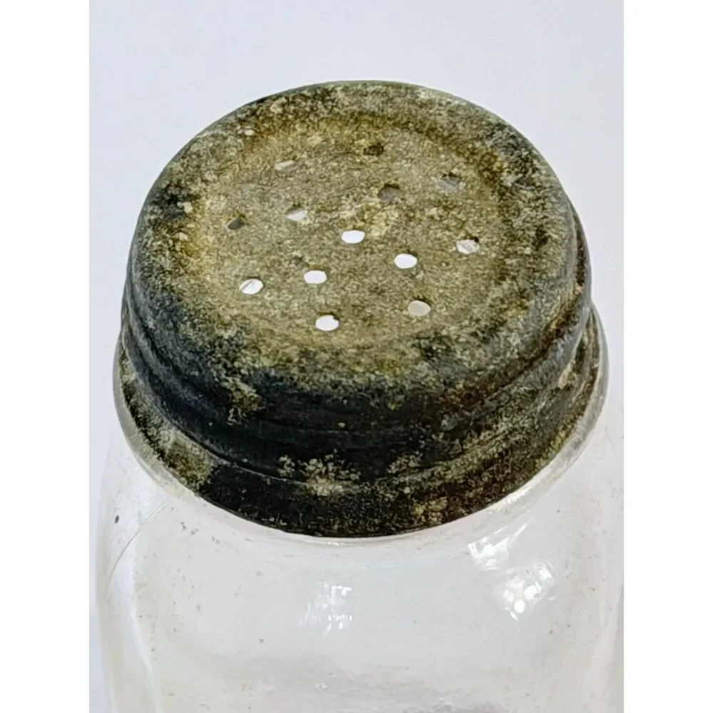 Miniature Ball Perfect Mason Jar Salesman Sample Zinc Lid  2.75” Square #7